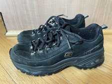 Skechers Premium Sport Womens Athletic Shoes Sneakers Size 6 Black 1718 Lace Up