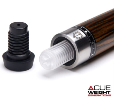 Cuetec Cynergy Truewood Ebony II Pool Cue with 11.8mm Carbon Shaft