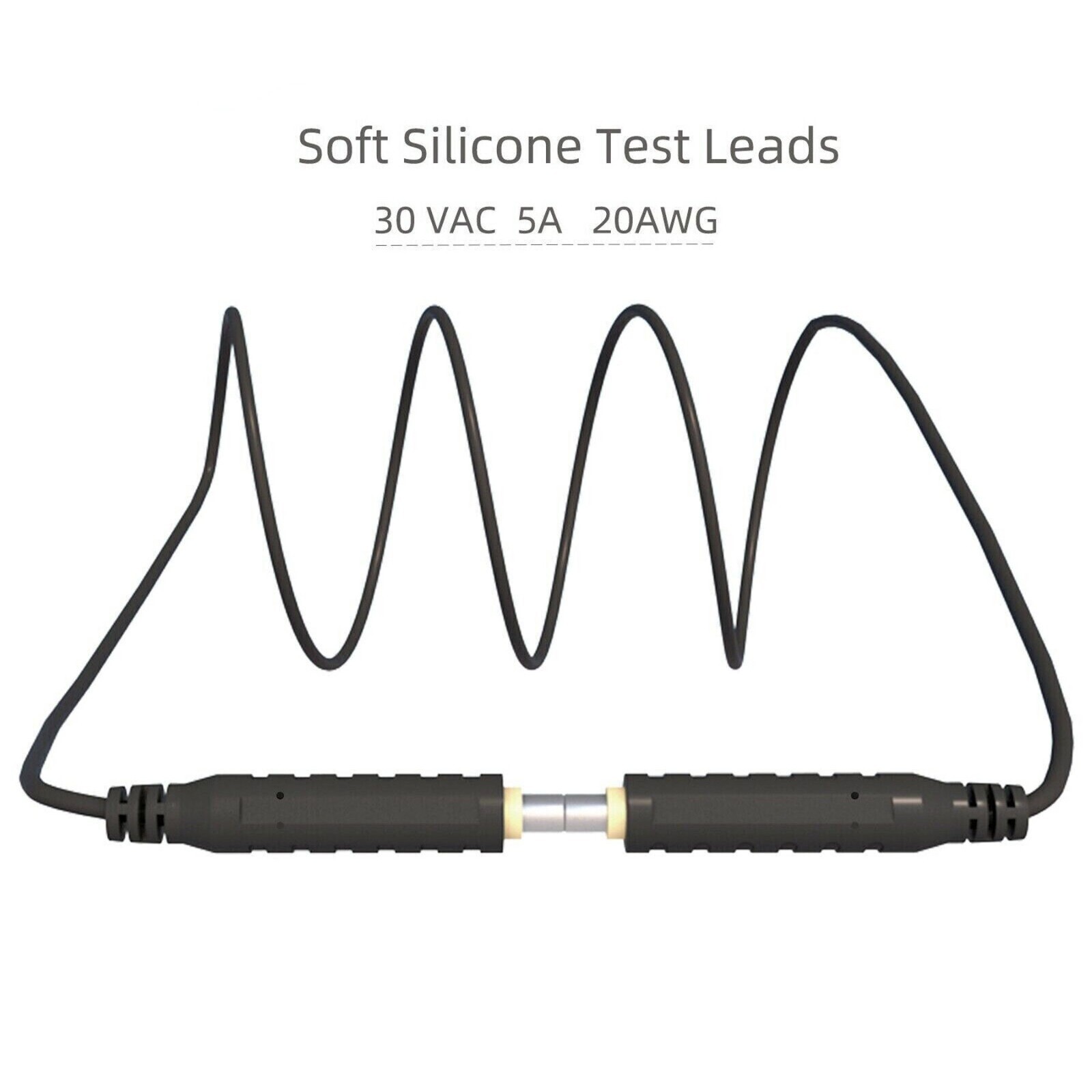 6X HVAC Thermostat Test Silicone Lead Jumper Cable Wires