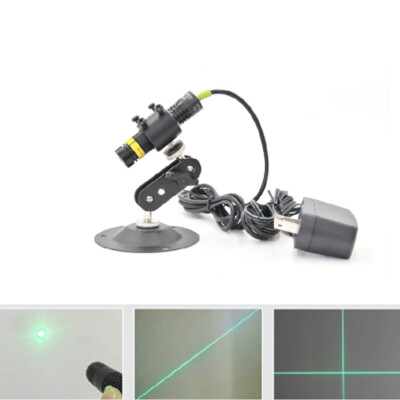 515nm 30mW Dot Line Cross Green Laser Module Laser Diode Adjustable Focus Laser