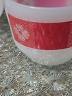 Set Of 4 Vtg Federal Glass Country Kitchen Red Gingham Custard Ramekin Dessert — photo 9