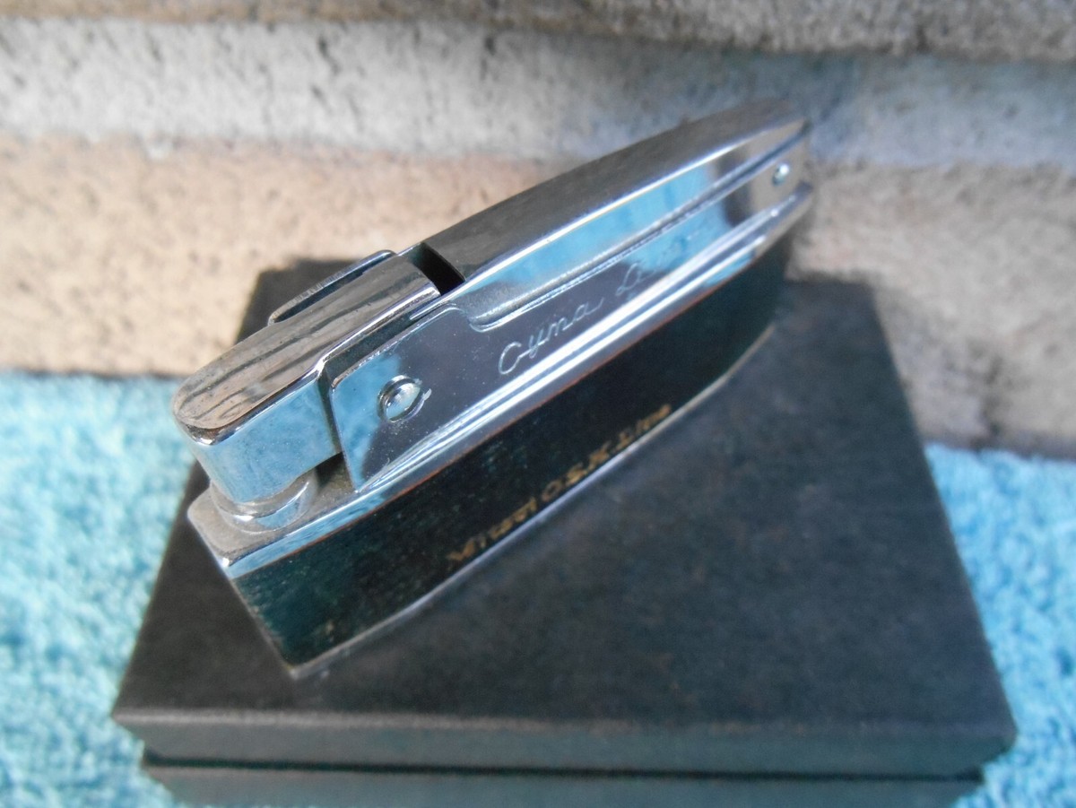 VINTAGE CYMA LIGHT, BLK CIGARETTE LIGHTER MITSUI OSK LINES VINTAGE CYMA LIGHT, BLK CIGARETTE LIGHTER MITSUI OSK LINES