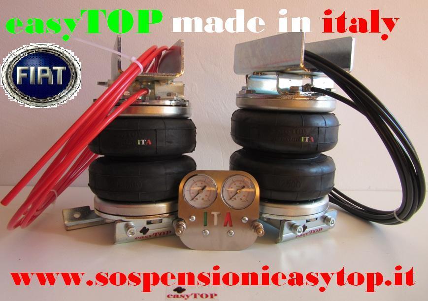 PNEUMATIC AIR SUSPENSION KIT airspring easyTOP CAMPER VAN FIAT DUCATO