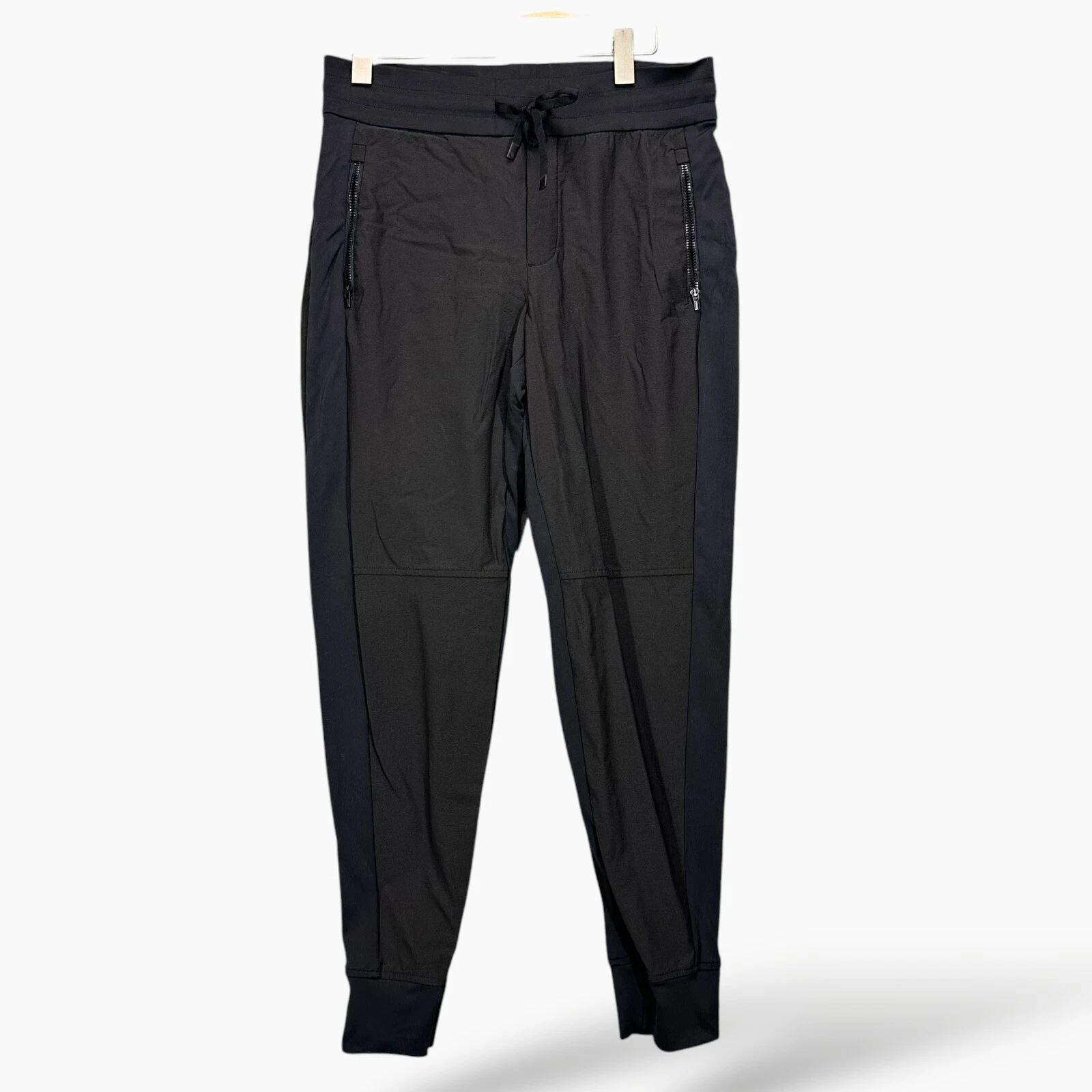 Athleta Joggers Womens Size 8 Headlands Hybrid Trek Mid Rise Black Gray Hiking