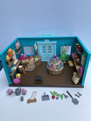 小物 Lil Li'l Woodzeez Honeysuckle Hollow General Store Playset 90 pieces