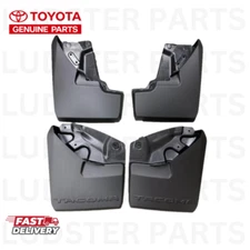 24-26 TOYOTA TACOMA MUDGUARD MUD FLAP SET OEM FRONT & REAR GENUINE TOYOTA