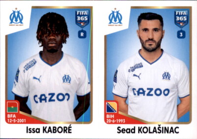 Panini Fifa 365 2023 Sticker 202 Issa Kabore/Sead Kolasinac