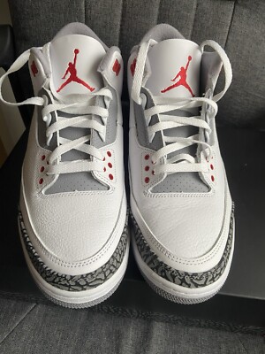 Nike Air Jordan 3 Fire Red 44
