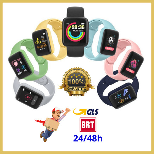Smartwatch Uomo Donna Multifunzione Sport Fitness Contapassi IOS e Android  | eBay