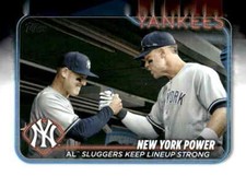 2024 Topps #315 New York Power: AL Sluggers Keep Lineup Strong