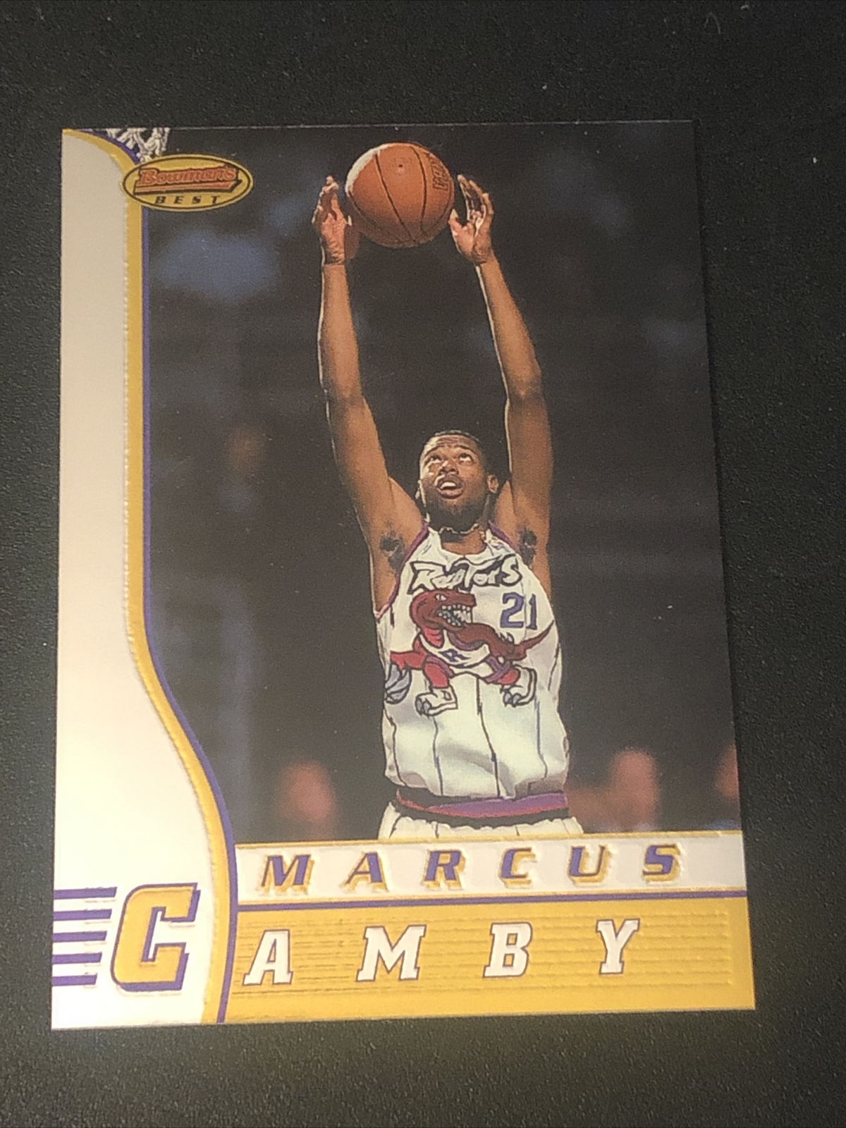 1996-97 Bowman’s Best Marcus Camby #R4