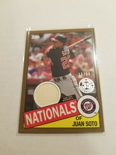 2020 Topps Series 1 Jersey / Bat Relics - You Pick - FREE SHIPPING