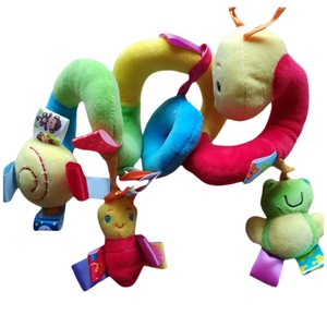 Jouets Educatifs Peluche Hochets Animal Accrochants Pour Berceau Landau Lit Bebe Ebay
