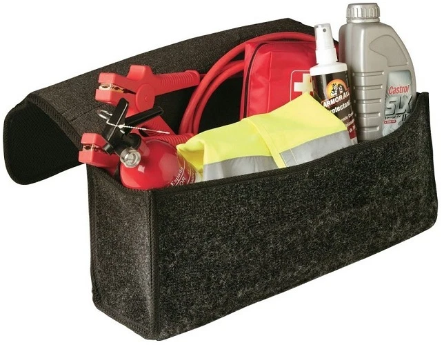 Sumex Alfombra Protección Coche Organizador Ordenado Almacenamiento Bota Bolsa con Bolsillos - Imagen 2 de 4