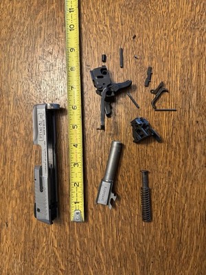 Taurus PT 140 Millennium G2 40 S&W Parts Lot - Slide Barrel Trigger Ect. #8618