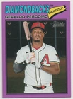 2026 Topps Heritage Geraldo Perdomo Pink Border Variation Diamondbacks #216