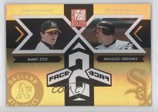 2005 Donruss Elite Face 2 Face Gold 66/150 Barry Zito Magglio Ordonez #14 0d5