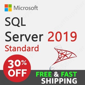 Microsoft SQL Server 2019 Standard - Licence Unlimited Core + CALS - Neuf Scellé - Multilingue
