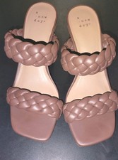 Women's Slip-On Block Heel Chunky Heel Sandals