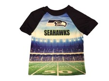 NFL Kids Short Sleeve Stadium Tee T-Shirt Seattle Seahawks