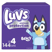 Luvs Pro Level Leak Protection Diapers Giant Pack - Size 4 -