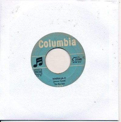 Maria-La-O - Trio San Jose - LC Single 7'' Vinyl 238/20