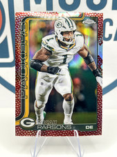 2025 Topps Chrome Football Leather Refractor (Pick Your Card)