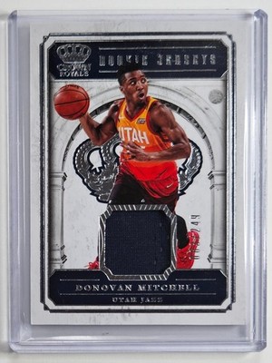Donovan Mitchell Jazz 17-18 Crown Royale, Rookie Jerseys Patch, /249 RC 🔥