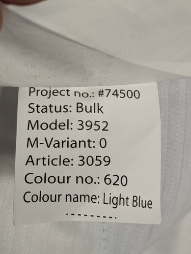 Joseph Abboud hellblaue Herrenhose aus 100 % Leinen mit flacher Vorderseite Größe 38 x 32 - Bild 4 von 10