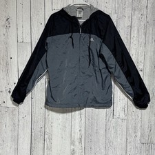 Adidas Mens Vintage Windbreaker Jacket Lined Hooded Sz L Color Blocked 1990’s