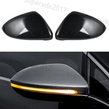 Carbon-Optik Spiegelkappen Außenspiegel Gehäuse Für VW Golf MK7 MK7.5 2013-2018