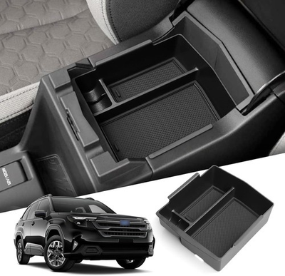 #ad #ad Center Console Organizer Tray for Subaru Forester 2025 2026 Armrest Storage $19.55