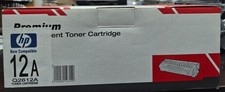 Black Q2612A 12A Toner Cartridge For HP LaserJet 1010 1012 1020 1022 3050