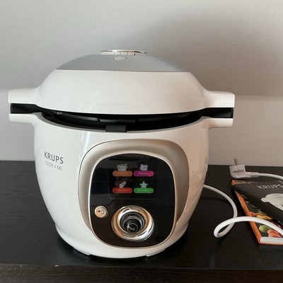 Krups COOK4ME+ Multikocher, Elektrischer Schnellkochtopf Incl Rezeptbuch 6L,