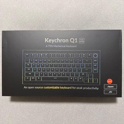 Keychron Q1 JP Red Switch Mechanical Keyboard Wired Used