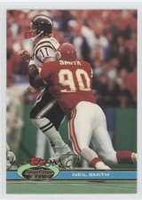 1991 Topps Stadium Club Neil Smith #386 9av
