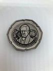 Set Of 5 American Collectors Guild Presidential Pewter Miniature Plates 2" — photo 8