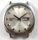 Vintage Seiko 5 Automatic Day Date Calendar 21J 6119-6000 Watch Runs lot.qc