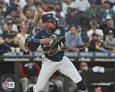 Julio Rodriguez Autographed Signed 8x10 Photo BAS COA Beckett Authent