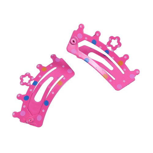 12 piezas pinzas para el cabello con clip de corona para niños pasadores para bebés niños - Imagen 8 de 11