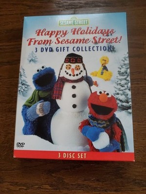 Sesame Street Holiday 3-DVD Gift Collection (Elmo's World: Happy Holidays! / Elm