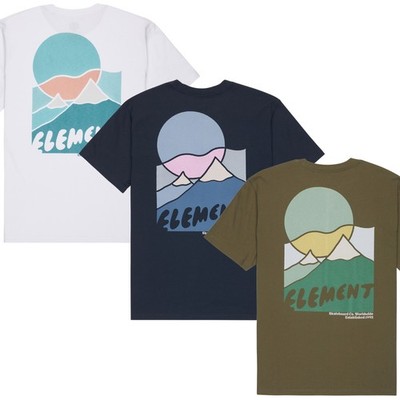 Element Herren Sunrise Kurzarm T-Shirt