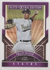 2015 Elite Extra Edition Status Purple Die-Cut /150 Phil Pfeifer Philip #102 e5r
