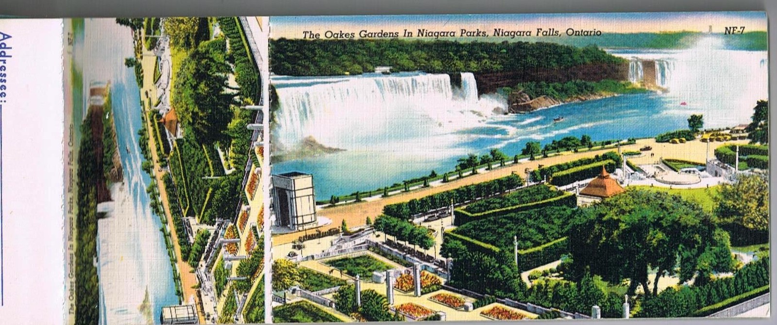 Ontario Postcard Booklet Niagara Falls Miniature View Album