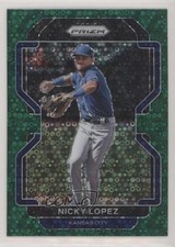 2022 Panini Prizm Tier II Green Donut Circle Nicholas Lopez Nicky #129 08z4