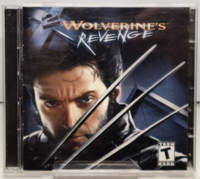 X2 Wolverine's Revenge PC CD-ROM Marvel X-Men Untested