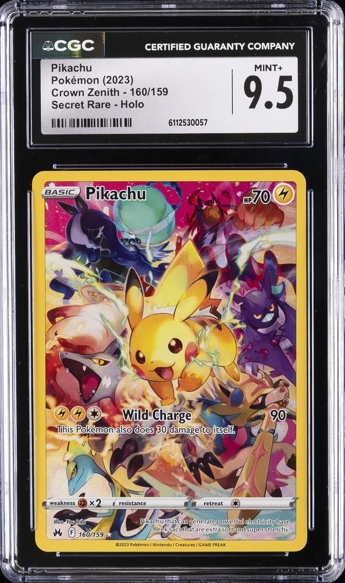 Pikachu 160/159 Crown Zenith for sale | eBay