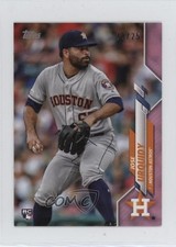 2020 Topps Mini Pink /25 Jose Urquidy #310 12i0