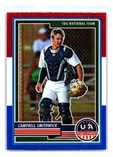 Campbell Smithwick 2023 Panini Stars & Stripes USA Baseball Red White Blue #15