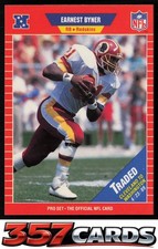 1989 Pro Set Football Earnest Byner #480